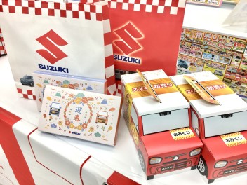 ＳＵＺＵＫＩ初売りは１０日まで！